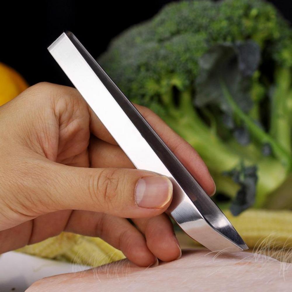 1PC Stainless Steel Fish Bone Tweezers Pincer Clip Puller Remover Tongs Fish Bone Plucking Clamp Kitchen Gadgets Tools