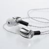 Radius HP-W200 Double V Series Stainless Steel Housing High-Resolution Audio Earphones: High-Resolution Audio, MMCX Detachable Cable, Stainless Steel