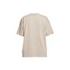Nike Solid Color Crew Neck Pullover Short Sleeve T-Shirt Men Tops Beige CV0559-245