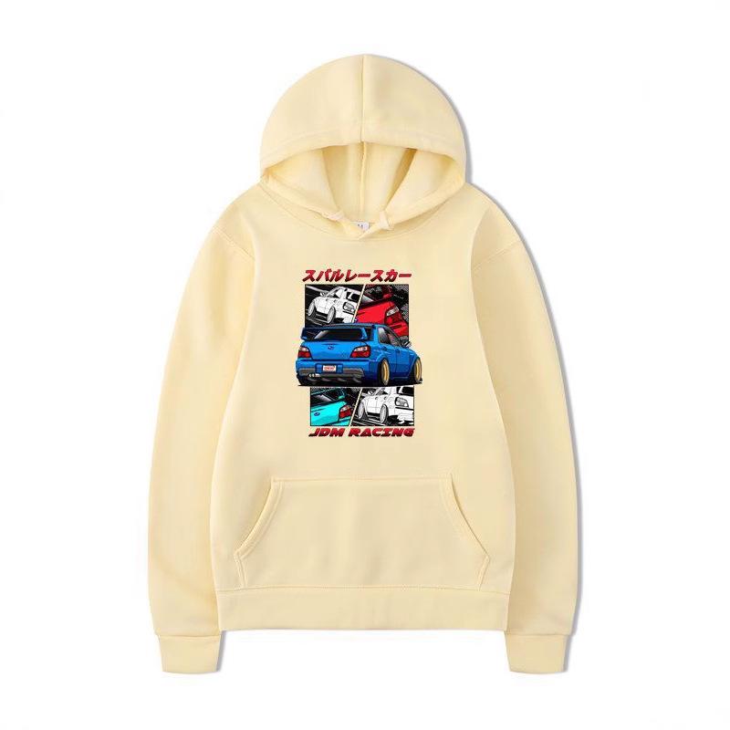 Initial D Hoodie Men/Women Harajuku Aesthetic Racing Hoo Die