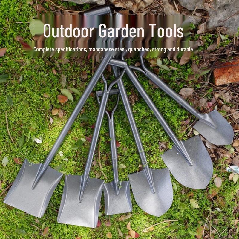 Heavy-Duty Manganese Steel Multi-Purpose Shovel