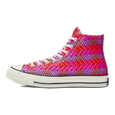 Chuck 70 Bequeme und vielseitige High-Top-Canvas-Schuhe Unisex in Rot, Lila und Blau