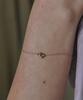 Akarki 14K Heart Bracelet