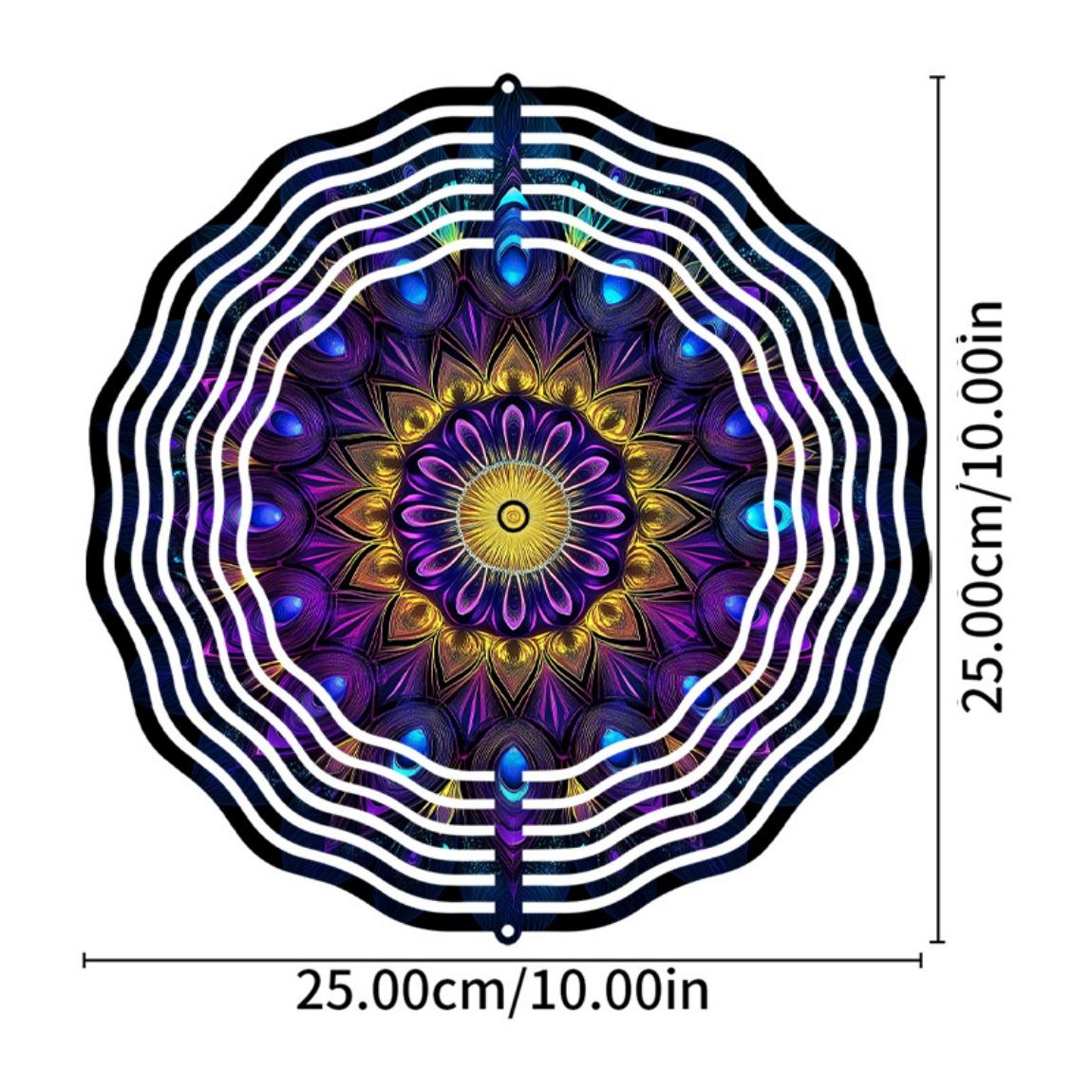 

Металлический спиннер-колибри для ветра, уличный декор для сада, патио, балкона, двора, легко подвешивается, 3D-дизайн, 1 штука 01A