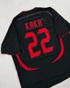 KAKA 22 Retro Football Soccer Jersey for Men Women Summer Short Sleeve Sport Tee Y2K Loose Oversized Streetwear Collection Tops