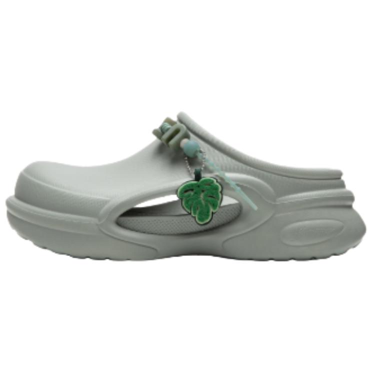 

Li Ning Capsule Toy Shoes EVA Clogs Unisex Gray Foam Green AGAW019-6 37