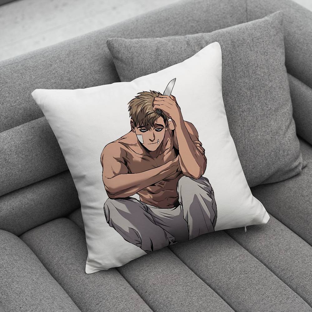 Killing Stalking  Pillow Case Pillowcase Home Sofa Cushions Car Cushions Pillowcover Office Pillowshell Pillow