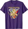 Legione Straniera 2° Reggimento Paracadutisti Stemma T-Shirt Manica Corta Casual 100% Cotone T-Shirt