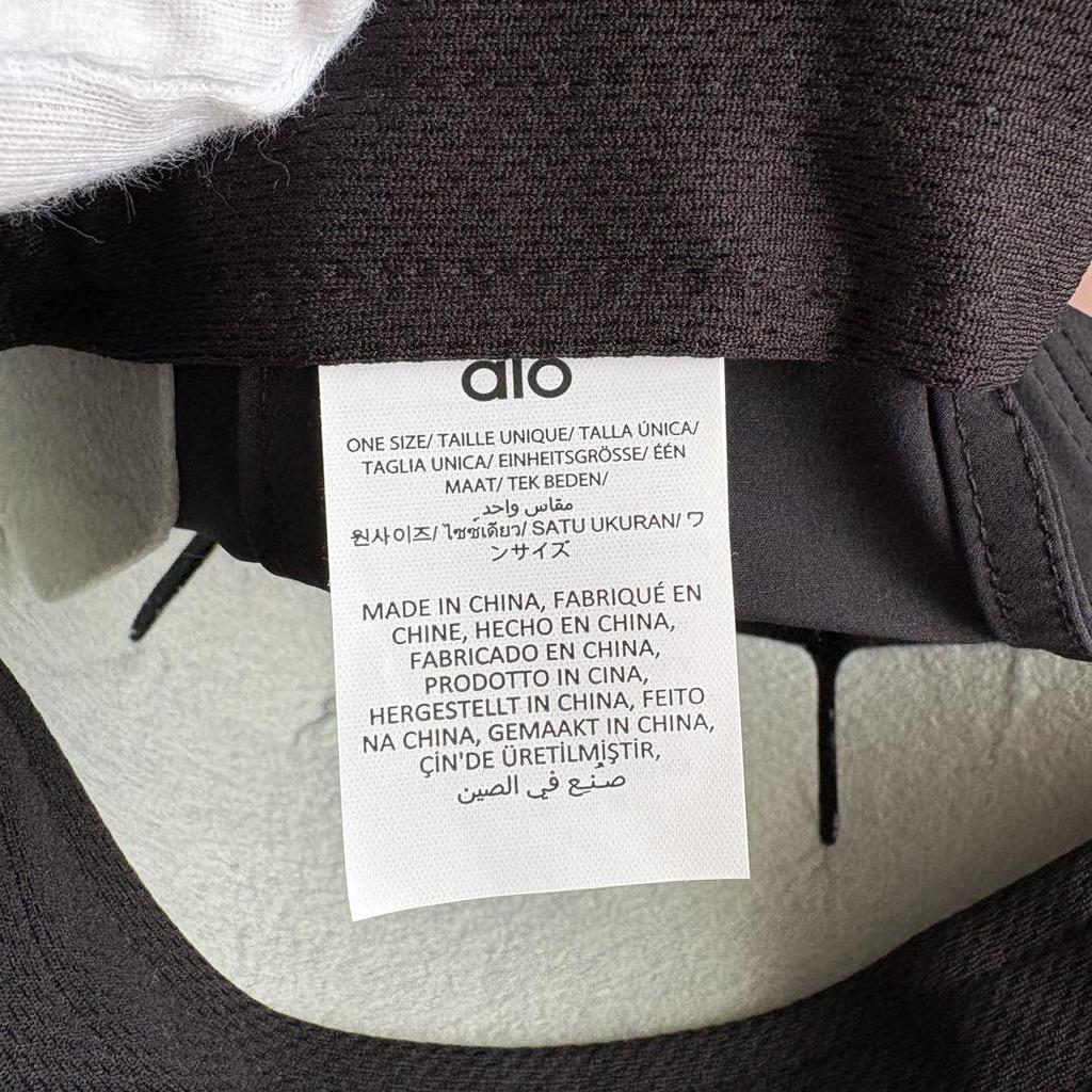 [USED] ALO Yoga Soul Cap (Black) with tags