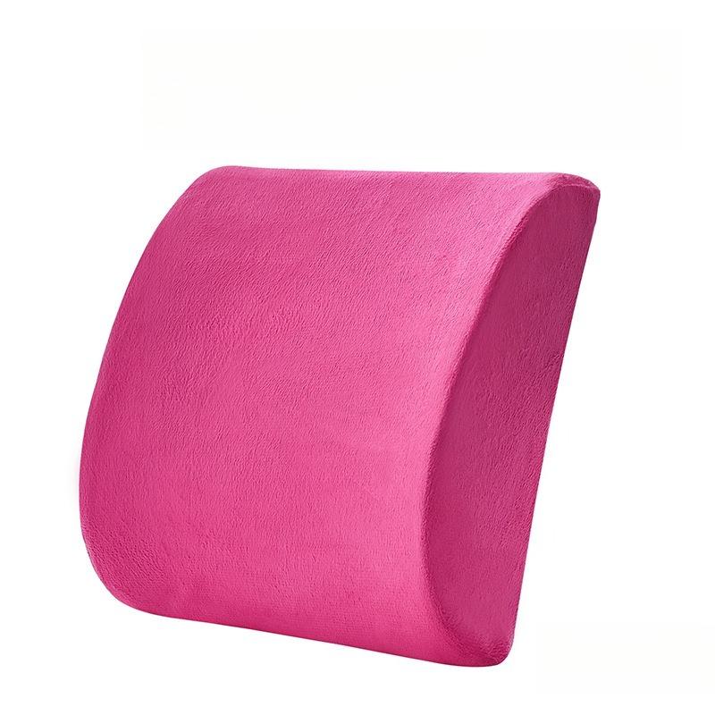 Office Memory Cotton Waist Support Three Dimensional Support Slow Rebound Car Cushion Multi Scenario Applicable Soft and Comfortable Lumbar Mats