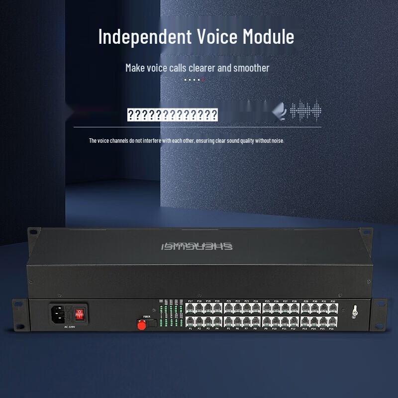 Shengwei BGDJ3200 32-Channel Telephone Optical Transceiver