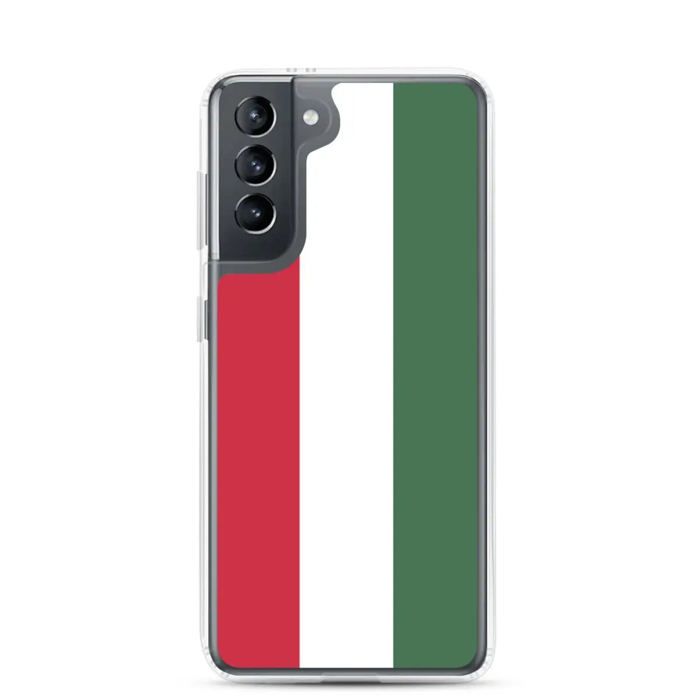 Coque Téléphone - Samsung - Galaxy S21 Plus - Drapeau Hongrie - Souple - Flerfarget