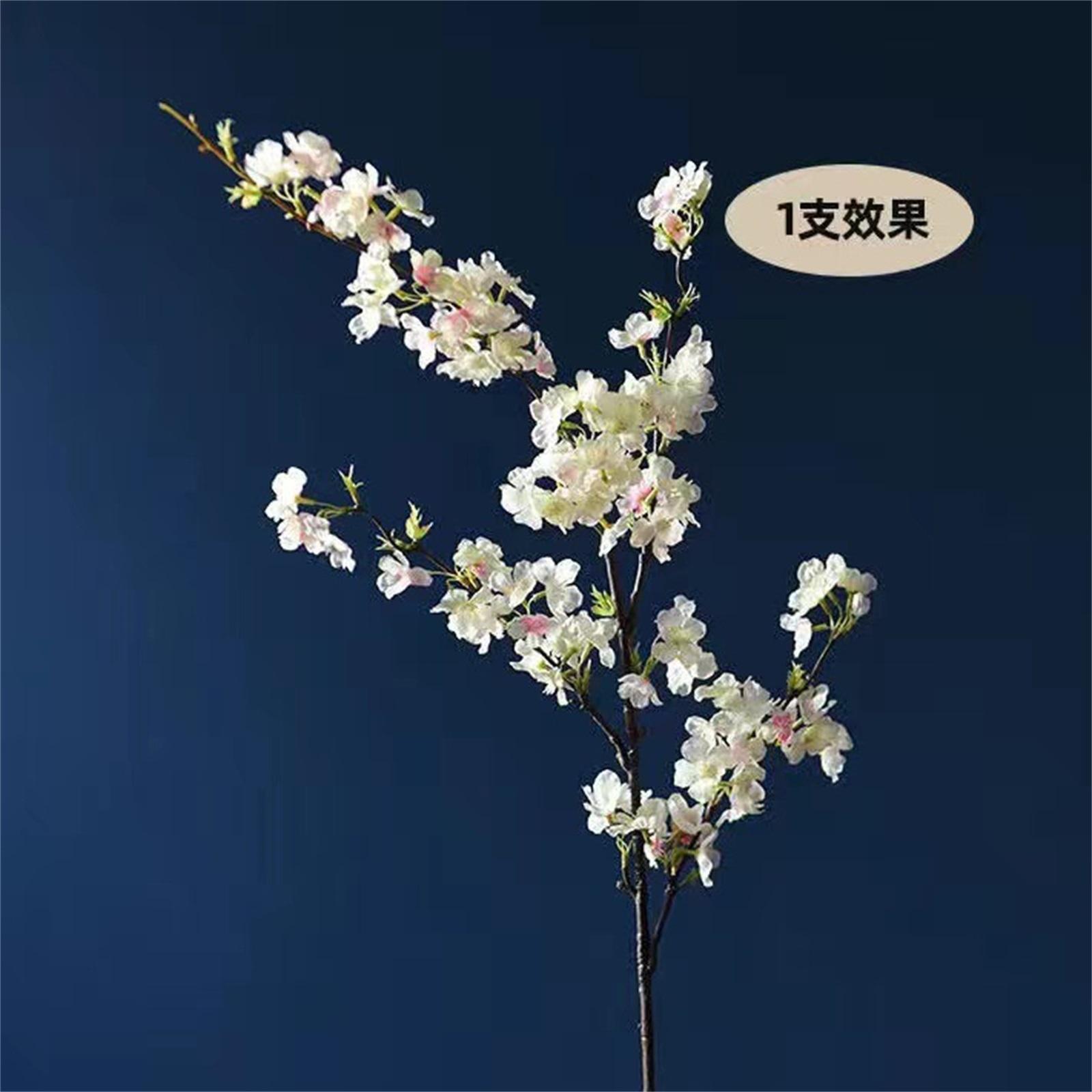 

Simulated Blossoms Single Branch Decoration Tree Ceiling Wedding Fake Flowers Silk Flowers One Size