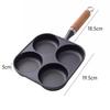 Four-hole Frying Pot Pan Thickened Pan Non-stick Egg Pancake Steak Pan Cooking Egg Ham Pans Breakfast Maker Cookware