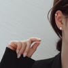 Silver Four-Pointed Star Ear Clips, No Piercing Needed - Simple Design for Women