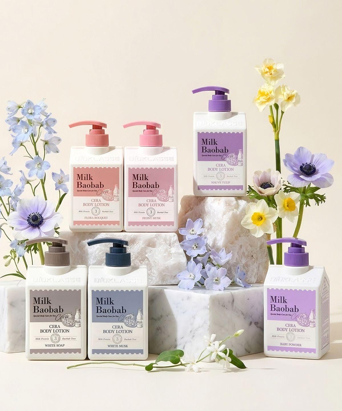 Cera Body Lotion 600ml (6 scents) White Musk
