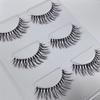 Transparent Band European & American Style 3D Synthetic Fiber False Eyelashes - Dense, Soft, Fine, C Series