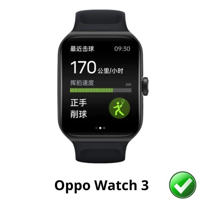 Protection écran pour Oppo Watch 3 [Pack 6] Film Plastique Protecteur Résistant Ultra Mince Phonillico
