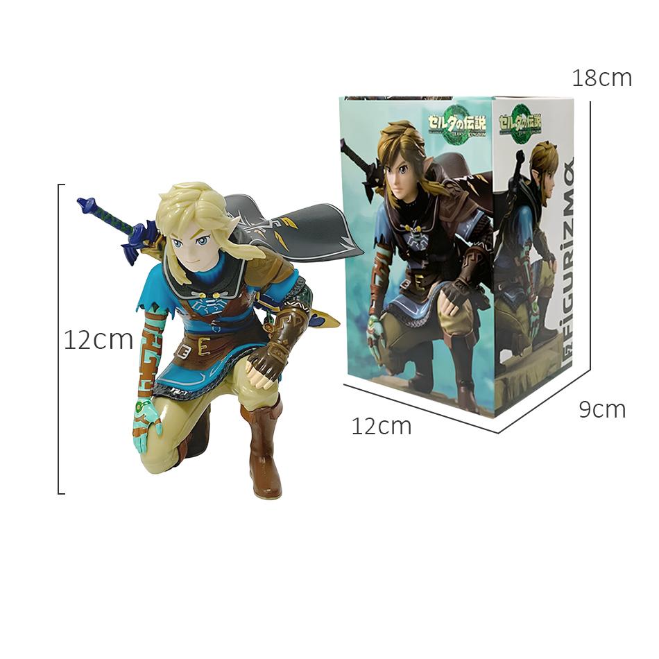 12CM The Legend of Zelda Anime Figure Link Treasure Box Monster Anime Figure Toys Action Figurine Model Collection Doll Toy Gift