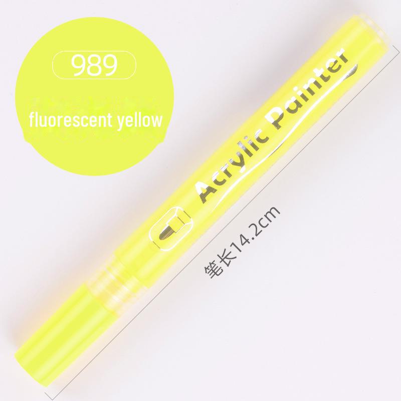 Sada akrylových fixů: Vodotěsné, Bílé, na Kámen, Keramickou Malbu - 12 Barev