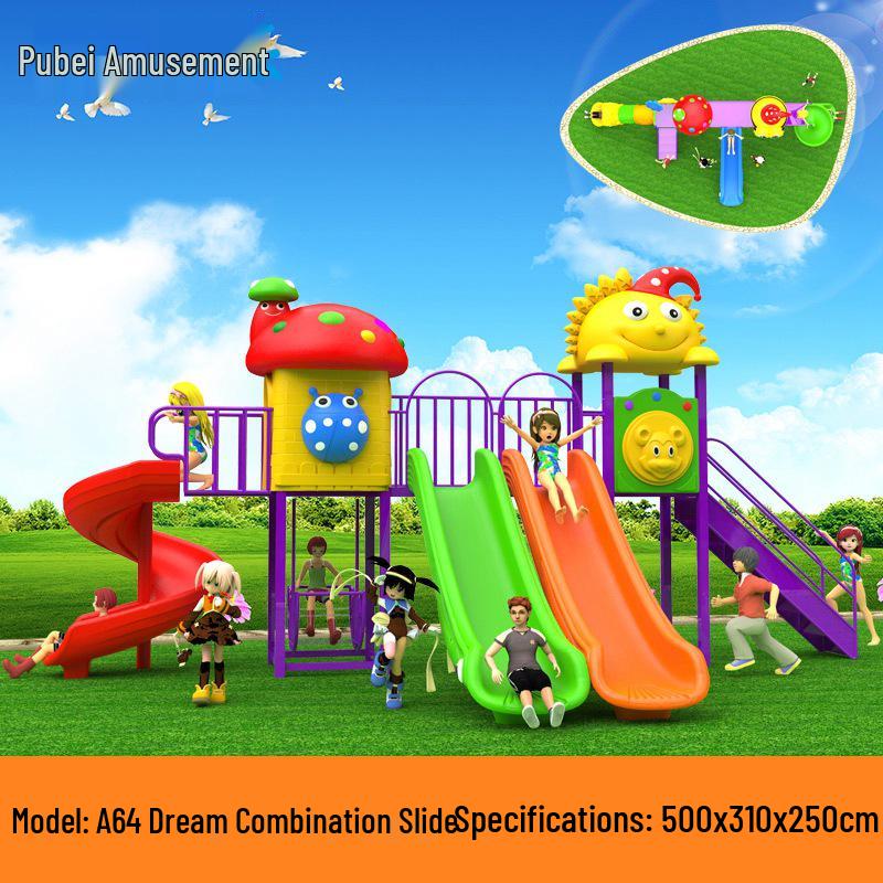 Adjustable Children's Plastic Square Table for Study & Dining