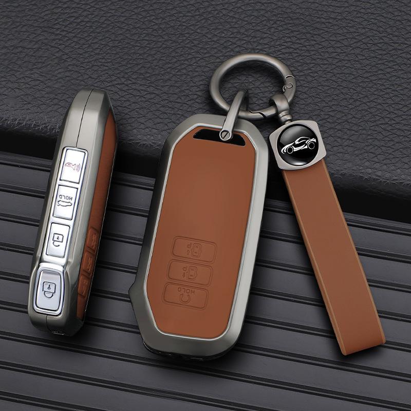 Kia K5/EV6 Key Cover - Metal Anti-drop Protective Shell with Buckle