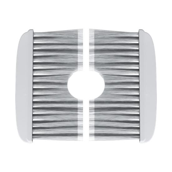 

Floating Hair Removal Tool Cat Litter Box Door Universal Fit Brush Pet Grooming Door Removes Loose Fur Prevents Knots Helper for Cat Owners 1 Set