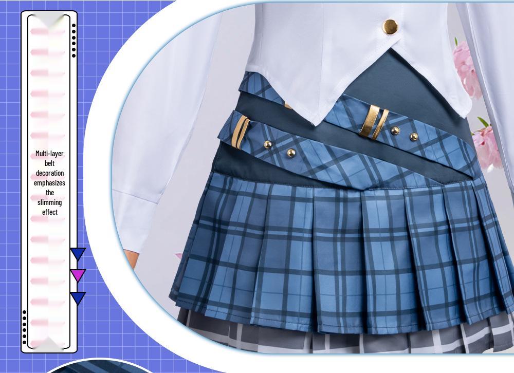 Honor of Kings Sparkle Plan Girl Cosplay Costume – Anime Game Performance Outfit