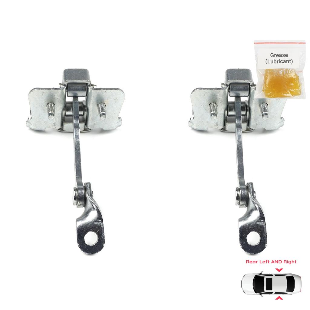 BDP697-1 2 Pieces Rear Left AND Right Door Catch Hinge Brake Stop Check Strap Limiter for Renault 19 21 7702253350