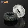 2 PCS Cock Ring Silicone Penis Ring Cage Male Erection Delay Ejaculation Sex Toy for Men Couple Rings Toys for Adults 18+