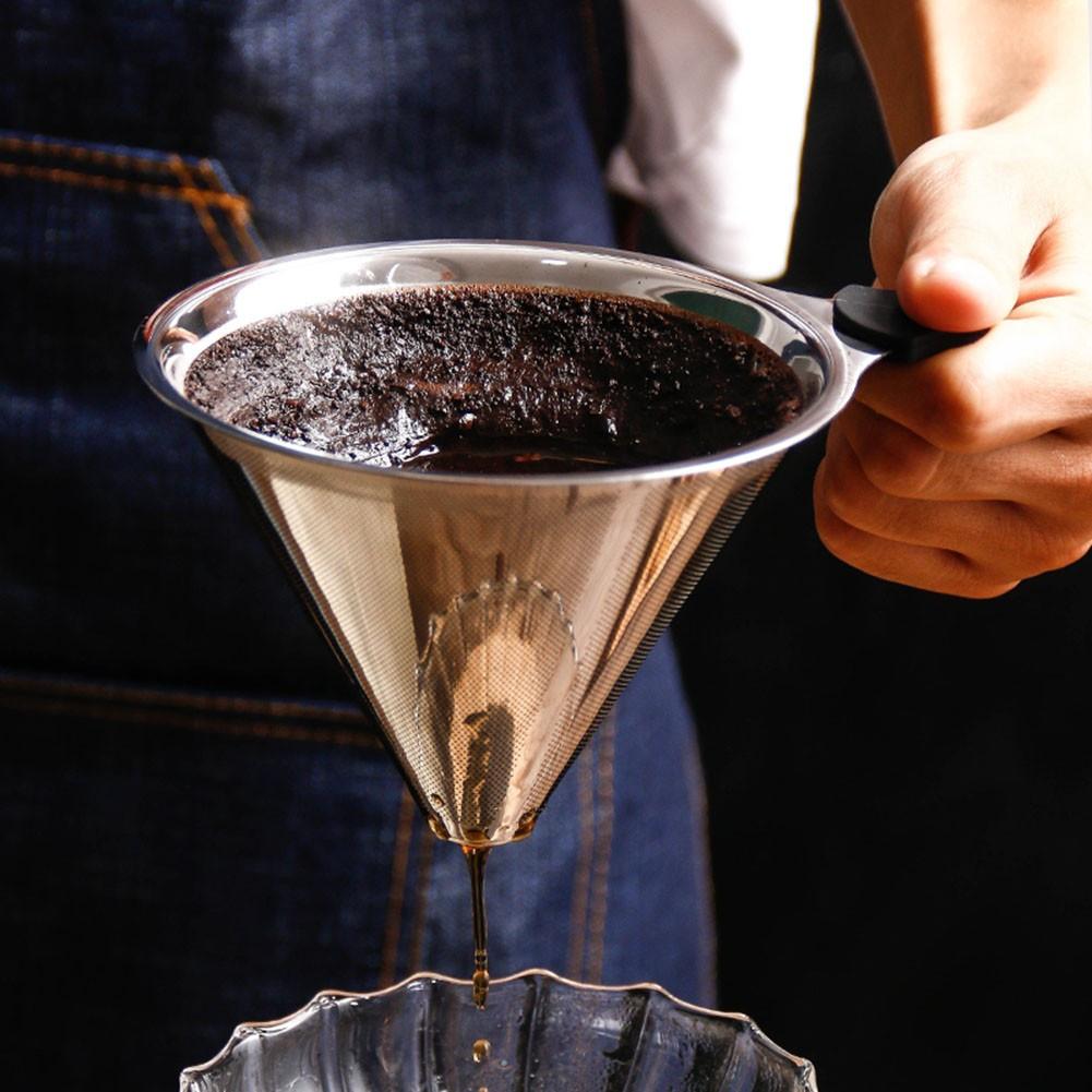 Compact Coffee Filter Cone Dripper Hot Water Portable