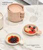 Ceramic Cream-Style Dipping Dish for Seasonings and Sauces