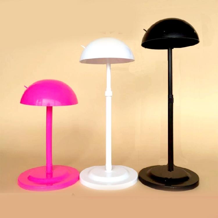 Lightweight Wig Stand Portable Wig Styling Organizer Wig Display Removable Hat Holder for Easy Travel and Storage