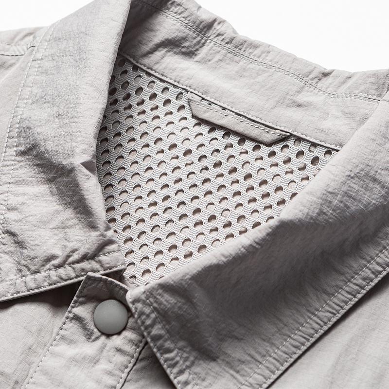 Moda Estiva Set di Pantaloncini Uomo Abbigliamento Vintage Traspirante Giacca Sottile a Maniche Corte Set da Uomo 2 Pezzi