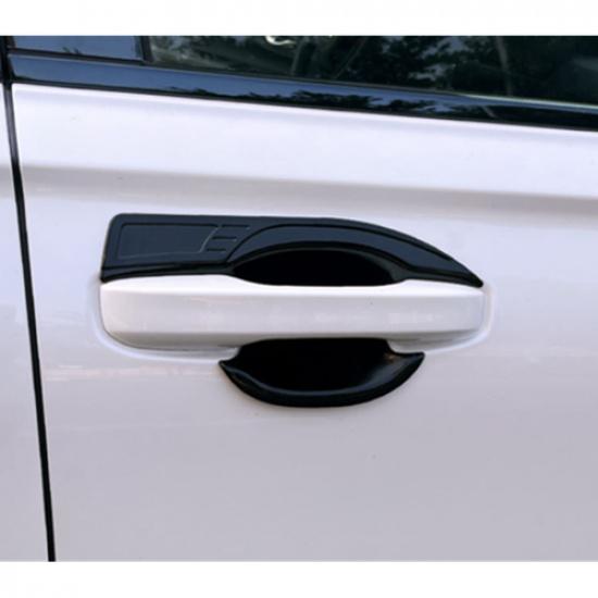 For Honda CR-V CRV 2023 2024 Glossy Black 4PCS Side Door Handle Bowl Cover Trim