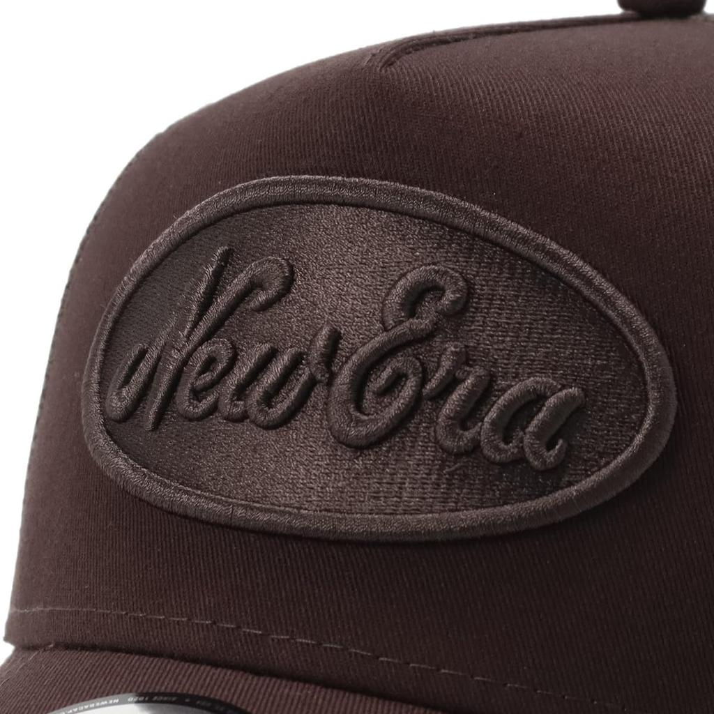 [New Era] New Era Mesh Cap 9FORTY A-Frame Trucker 14721094 N839AF173 Burntwood Brown FREE Tonal Color ONSPOTZ Exclusive Men's Women's Hat 9FORTY