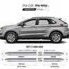 Ford Edge - Chrome Side Door Protective Strips Sr