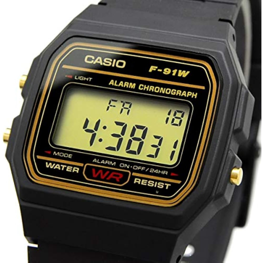 [Casio] CASIO Watch Quartz F-91WG-9 Unisex Cheap Casio Black [Parallel Imported]