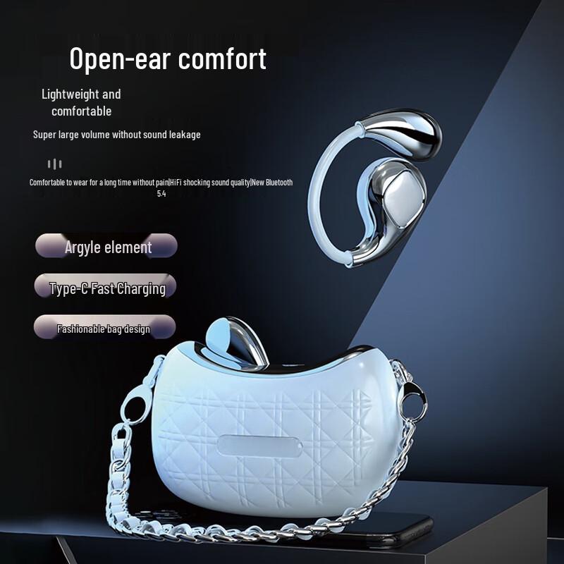 

Sayrelances YX46 Open-Back Ear-Hook Headphones