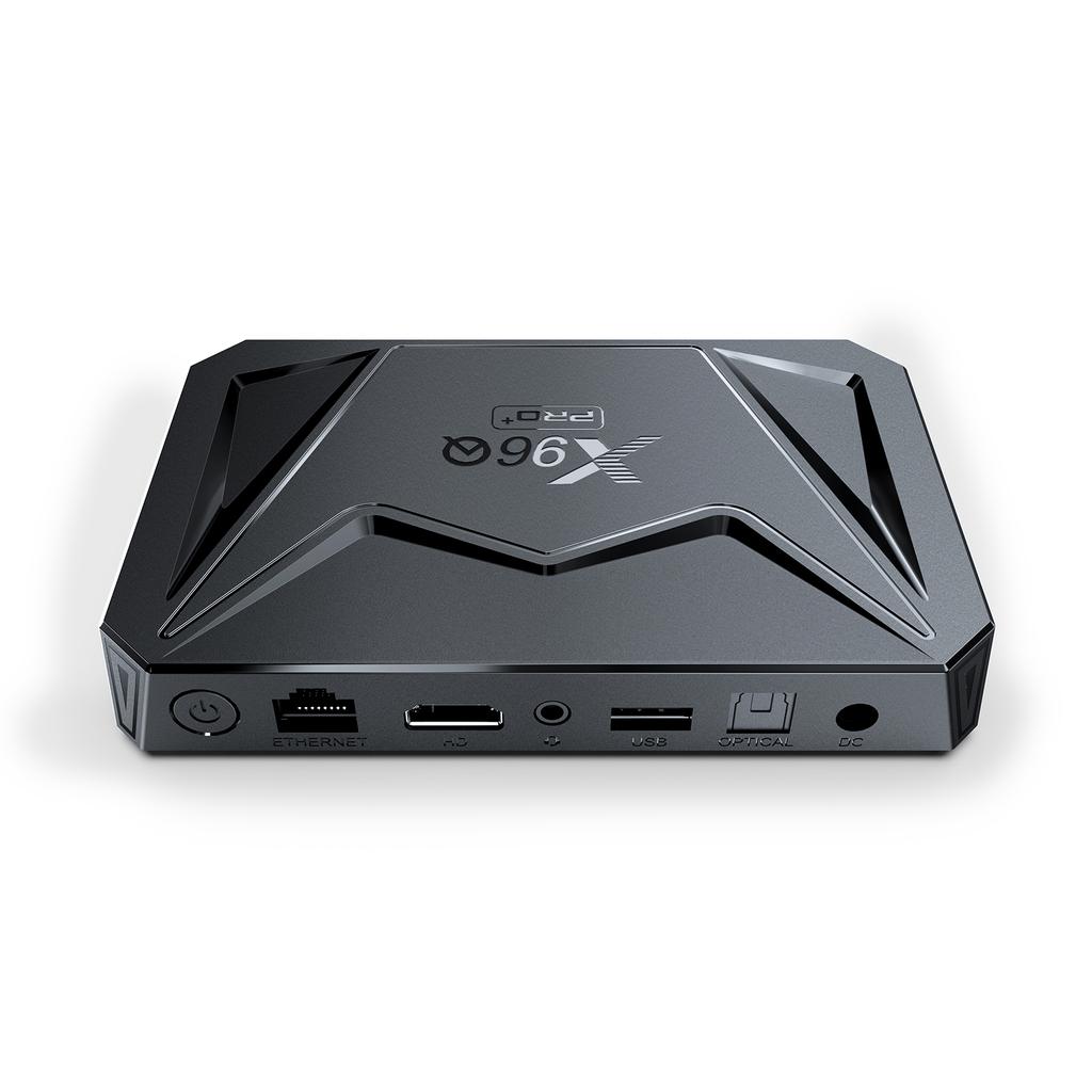 X96Q PRO+ Android 14.0 Smart TV Box H728 Octa-core 4K Media Player H.265 VP9 8K Decording Streaming