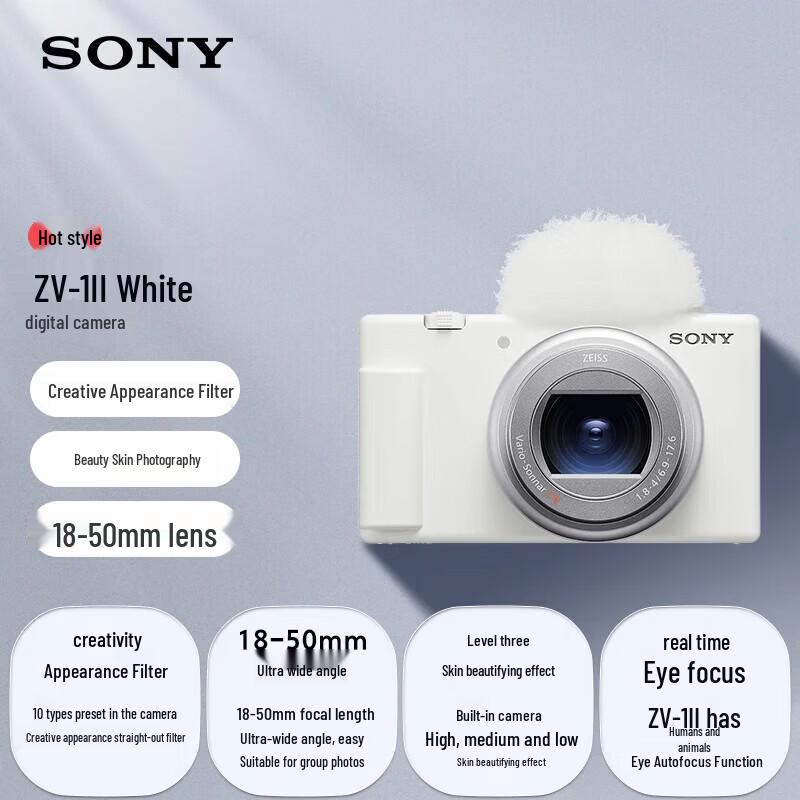 Sony ZV-1 II Digital Camera (CN version)