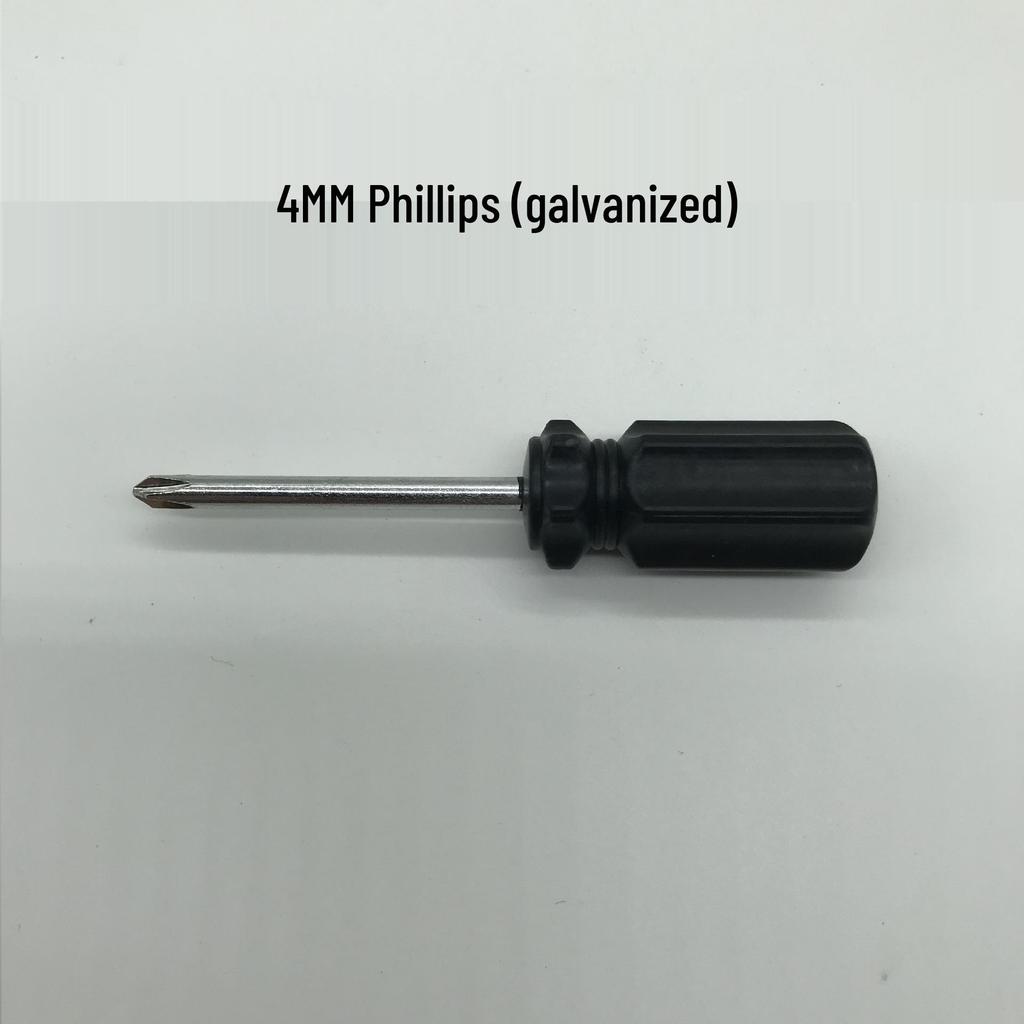 Black Radish Phillips Screwdriver Set: 6MM, 5MM, 4MM Manual Small Screwdrivers