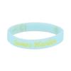 Douyin Popular NBA Star Signature Luminous Silicone Sports Bracelet/Wristband