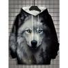 Men's Animal Print Versatile Comfort Hoodie Fashion Hoodies Sweatshirts Men’s