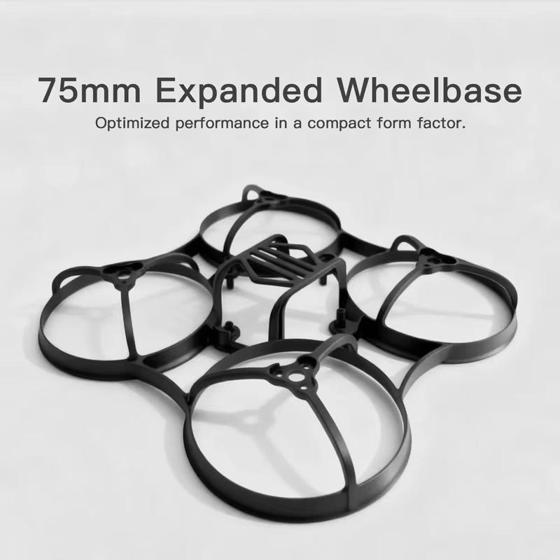 NewBeeDrone Cockroach 75mm Brushless LiteAF Racing Frame White Black Red Color Options