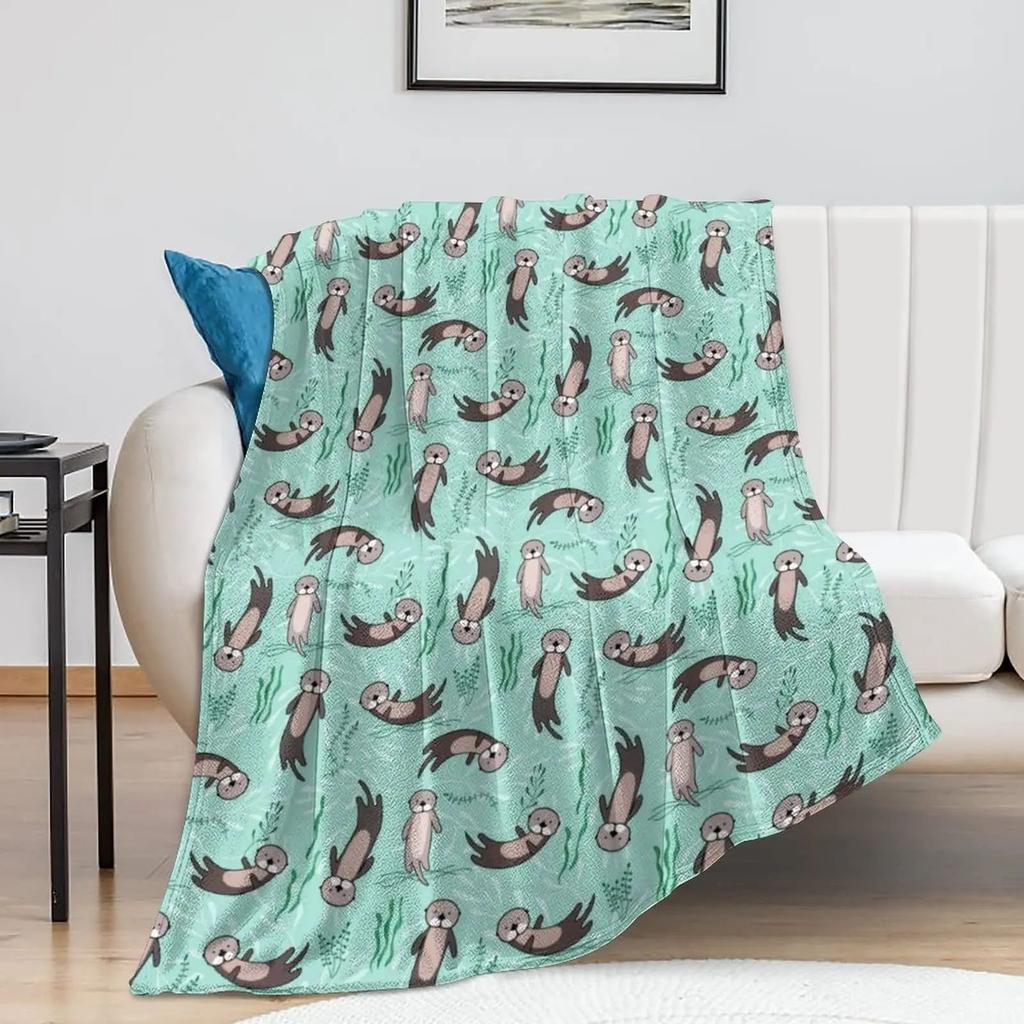 Confused Possum Theme Soft Blanket High Quality Flannel Blanket Warm Sofa Blanket Decorative Blanket Universal In All Seasons