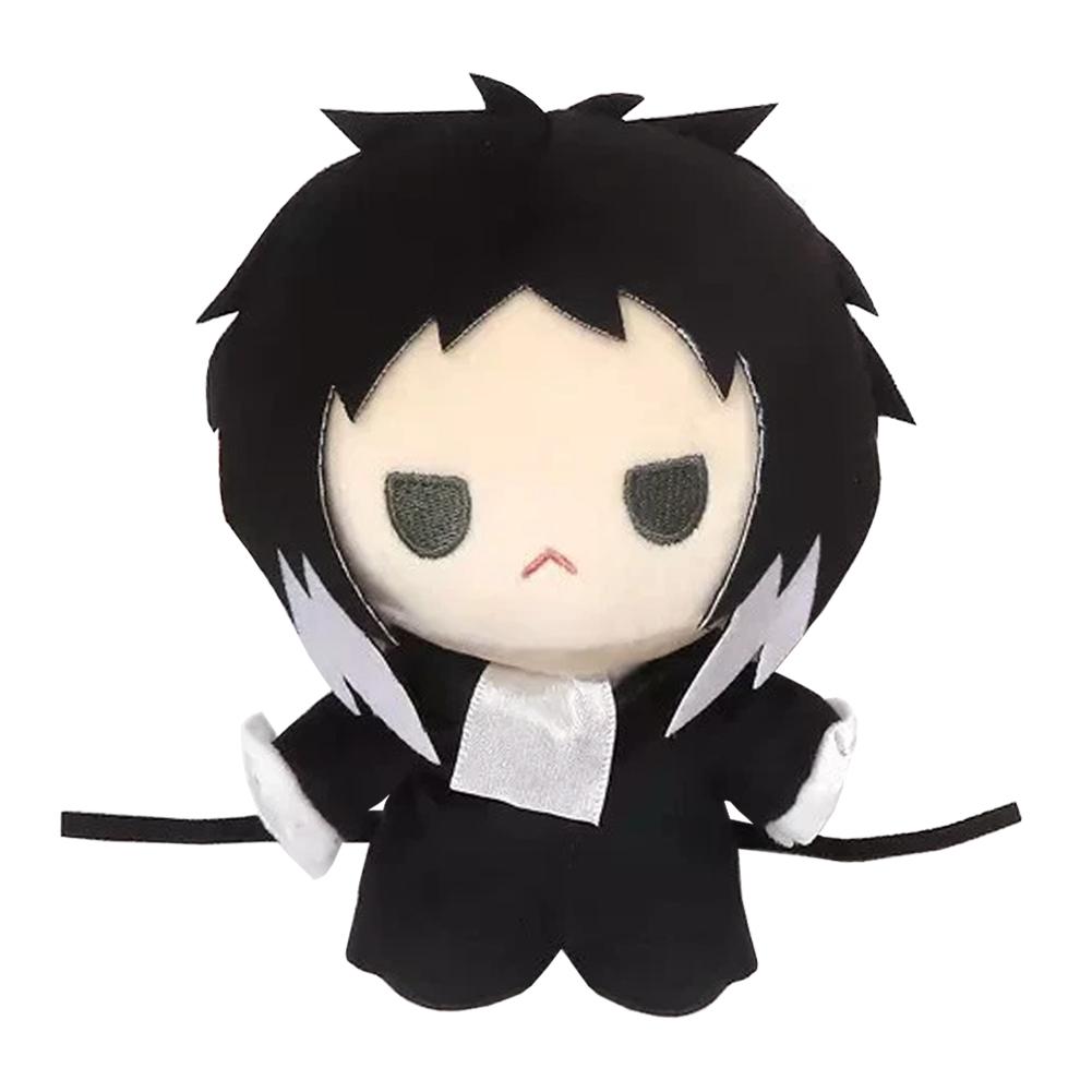 Dazai Osamu Plush Nakahara Chuuya Figure Fyodor Dostoevsky Edogawa Rampo Plush Doll Soft Keychain Pillow Cute BSD Anime Toy Gift