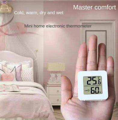 Mini elektronisk intelligent luftfuktighetsmätare Rumstermometer Hygrometer för hemmabruk Digital temperaturmätare