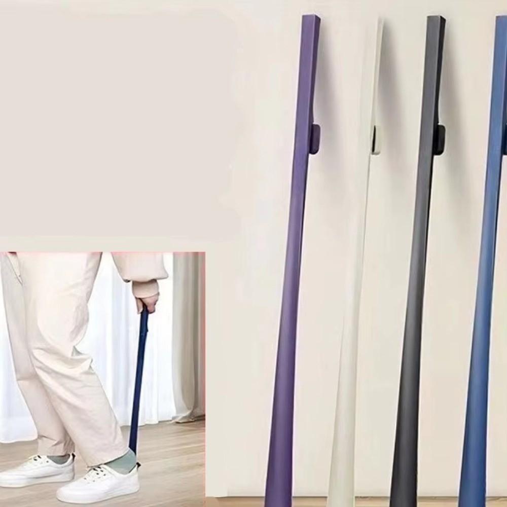 Long Handle Shoe Horn Magnetic Absorption Extended Length Easy for Elderly And Pregnant People to Put on Shoes Household Tool