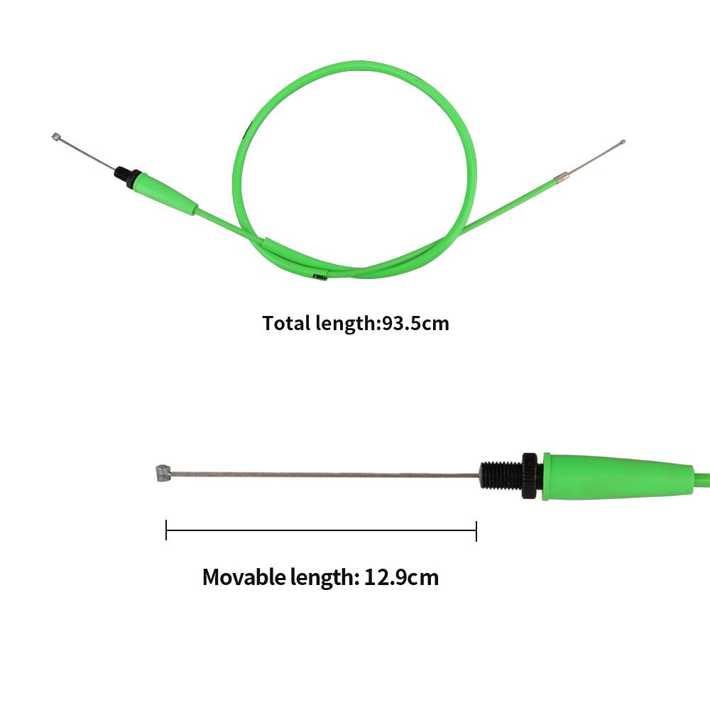 NIBBI Throttle Cable 41" Dirt Bike Gas Cable Universal Motorcycle Throttle Line for CB Engine Yamaha TaoTao Kawasaki SSR Pit Bik